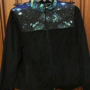 Fila galaxy print sports jacket